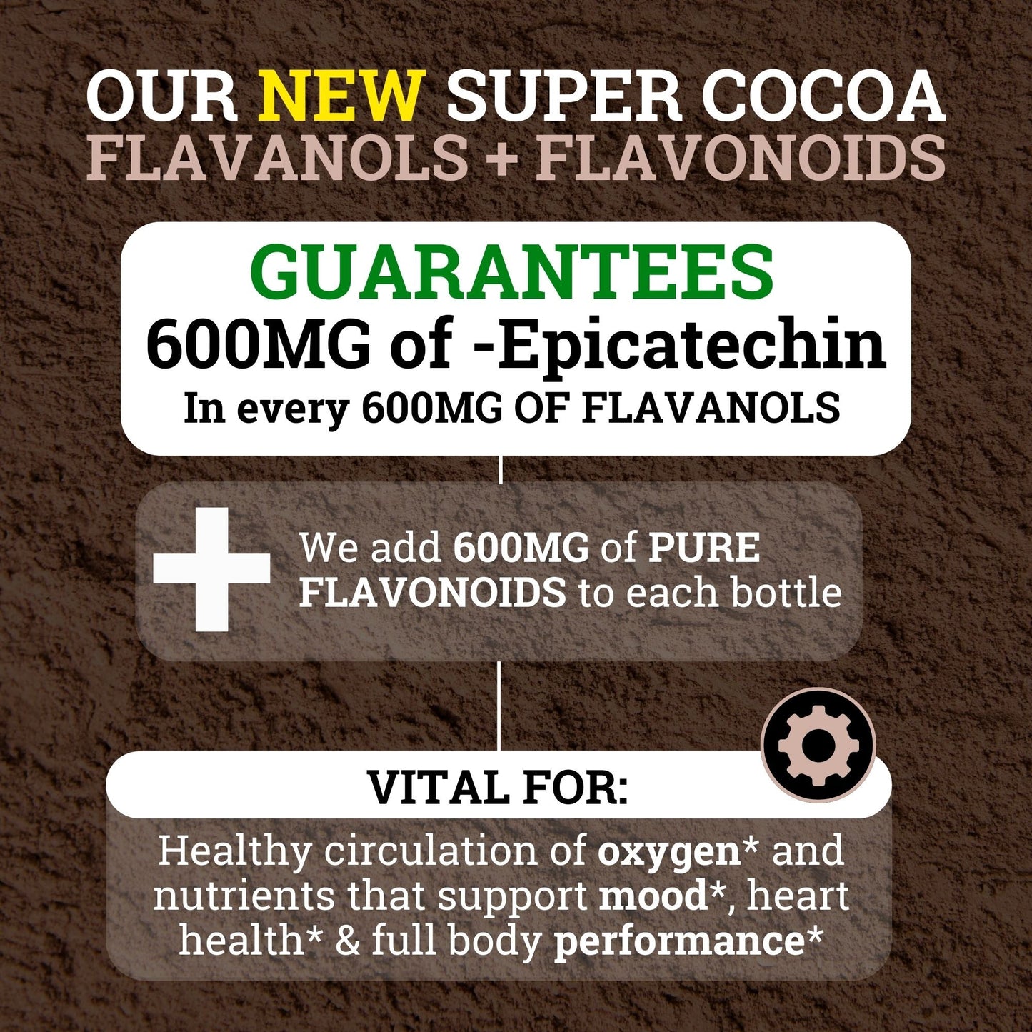 O'Maria Supercharged Cocoa Flavanols 1200MG