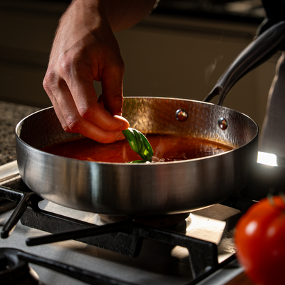 Titanium Hammered Cookware Set Pro