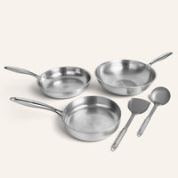 Titanium Hammered Cookware Set Pro